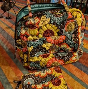 Vera Bradley Bowler with wallet